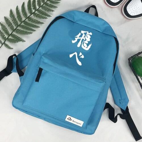 Oya Oya Oya Haikyuu Karasuno bags mochila mochilas anime travel designer fashion men ladies backpack