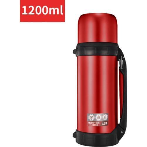 Coffee thermos stainless steel car coffee thermo mug Insulated vacuum cup travel tea water thermal bottle thermocup 1200 ML