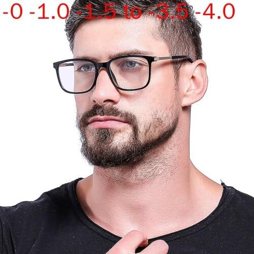 Women Myopia Glasses Photochromic Prescription Eyeglasses Vintage Anti-fatigue Men Student Diopter Sun Glasses UV400 NX