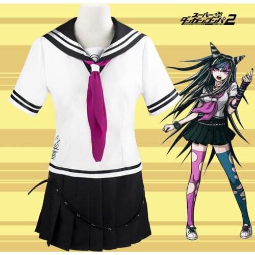 Game Yandere Simulator Cosplay Costume Ayano Aishi Uniform Yandere Chan JK School Uniform Women Outfit Sailor Suit T-shirt+Skirt