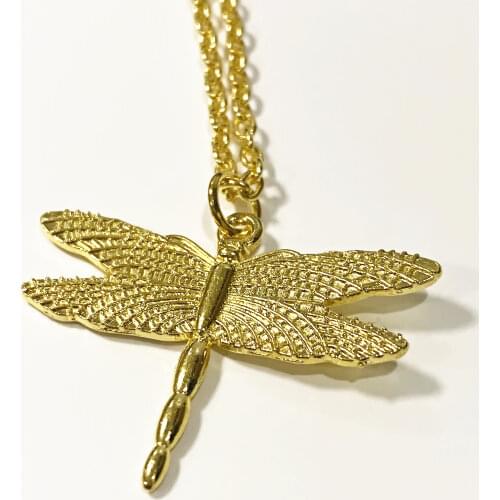Necklace Women Delicate Chain Dragonfly Pendant Necklace For Women Clavicle