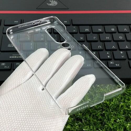 For Xiaomi 8 9 9SE 10 Pro Case Hard PC Slim Transparent protective Back Cover Case for xiaomi 8 Explore Clear shell