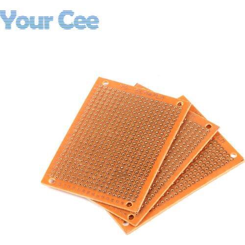 10 pcs 5x7cm DIY Prototype Paper PCB Universal Experiment Matrix Circuit Board Solderless Breadboard Bakelite Plate