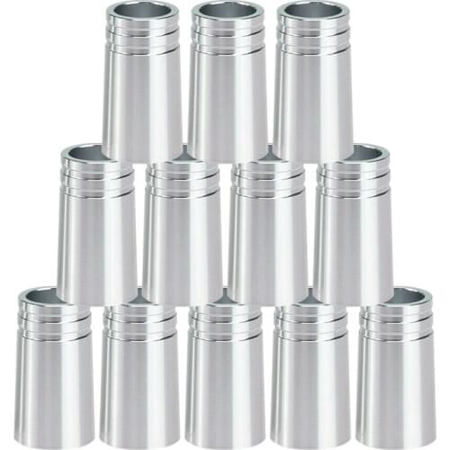 12Pcs/Pack Golf Ferrules .370 Aluminum for Irons Shafts Golf Club Accessories