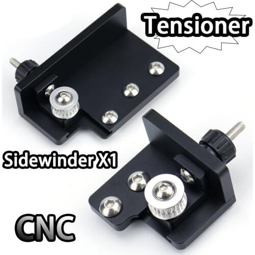 3D Printer Aluminum X axis Y axis synchronous belt Stretch Straighten tensioner for Creality 3D Sidewinder X1 SW-x1 V2 Version