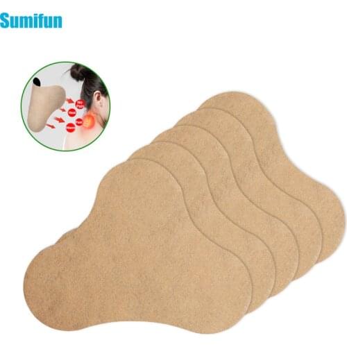 Sumifun 6pcs Neck Wormwood Medical Plaster Joint Pain Relief Plaster Cervical Wormwood Patches Spondylosis Arthritis Sticker
