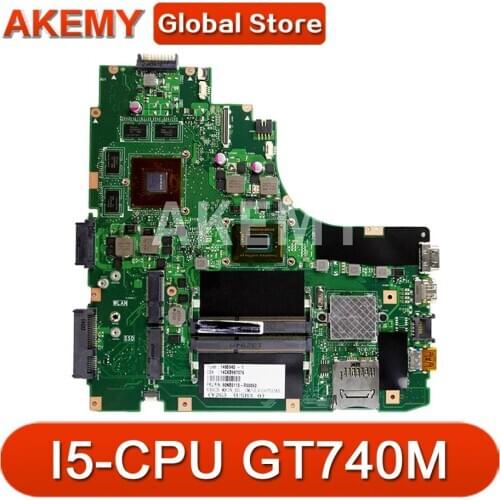 90NB0110-R00110 K46CB Laptop motherboard for ASUS A46C S46C E46C K46CB K46CM mainboard I5-3317/3337 GT740M-4GB