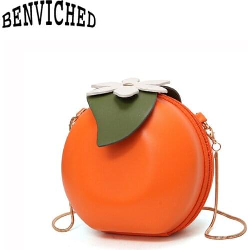 BENVICHED Women's Orange Bags