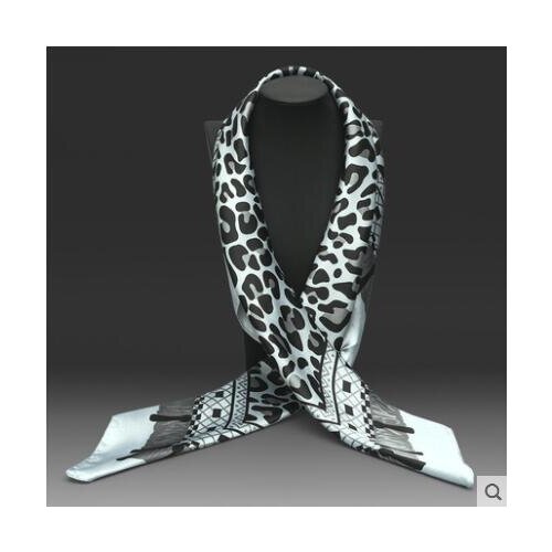 Autumn and winter satin large facecloth bandanas oil painting scarf cape all-match female silk scarf fashion 90 *90