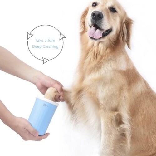 Dog Foot Wash Cup Mug Muddy Paw Clean Tools Washer Puppy Pet Silicone Washing Brush Pet Product For Small Medium Large Dogs Cats
