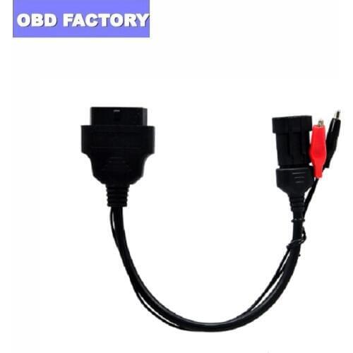 For Fiat 3Pin Lancia FOR Alfa Romeo 3 Pin OBD2 OBD 16 Pin Tool Adapter Cable Free Shippinng