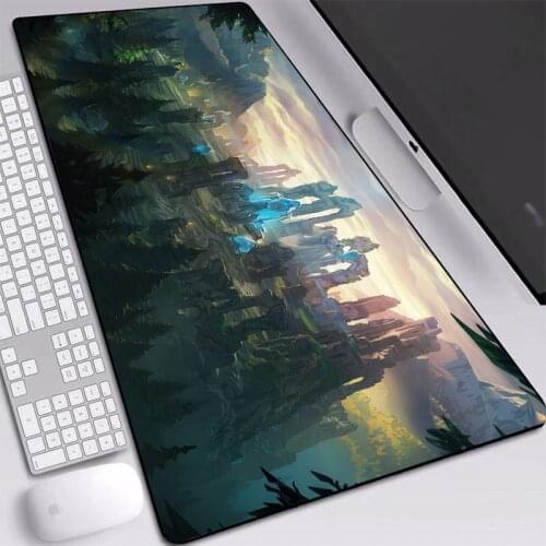 Leagues Gaming View Pad Mice Large Mouse-pad Non-slip Accurate-control Desktop Pad Gaming Pads for Table Mat Durable 900x400mm