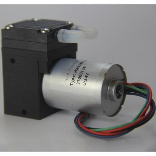 Quiet -75kPa DC Brushless Speed Adjustable Motor Miniature Vacuum Pump 12Volt Mini Air Pump For Laboratory Medical Equipment Use