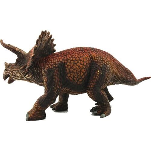 Triceratops Simulation Model Of Animal Model Toy Dinosaur Plastic Dolls Large Dinosaur Models Solid Construction 2021