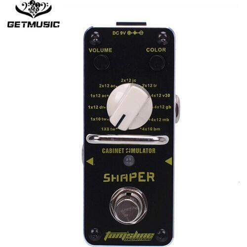 New AROMA ASR-3 SHAPER Classic Cabinet Simulator Mini Digital Effect True Bypass+Free Connector