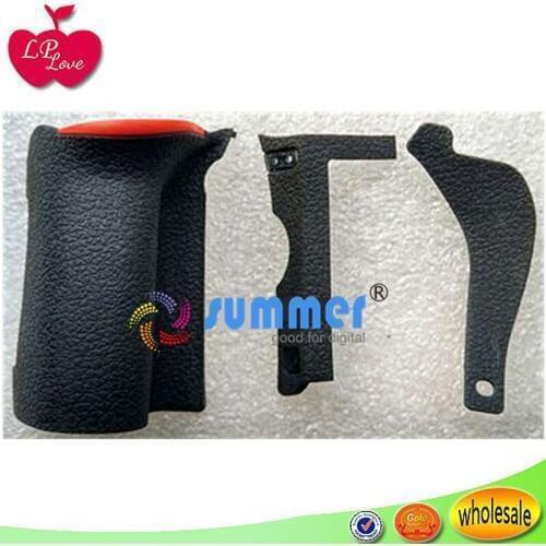 3 pieces Original For Nikon D750 Rubber Cover Units Complete Grip Rubber Replacement dslr camera repair part