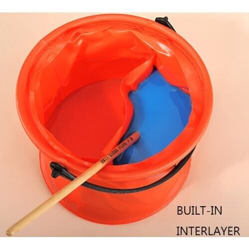 Pen Washing Bucket Folding Bucket Multifunctional Portable Large Capacity Toning Bucket Gouache Watercolor Paint