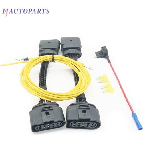 Wiring Harness Loom Connector for VW Transporter T5 Headlight Conversion T5.1 T6 Facelift Adaptor Harness Upgrade
