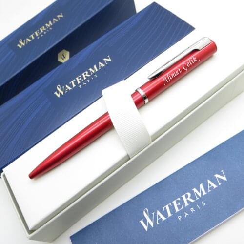 Waterman Allure Red CT Ballpoint Pen | İsme Special Pen | Gift Pen