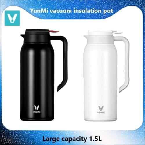 YunMi Stainless Steel Vacuum Insulation Pot High-quality large-capacity 1.5L hot water cup for 12 hours insulation