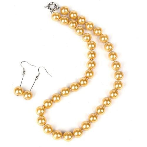 ELEGANT colors transparent candy series jewelry earrings and necklaces, can be festive Christmas present