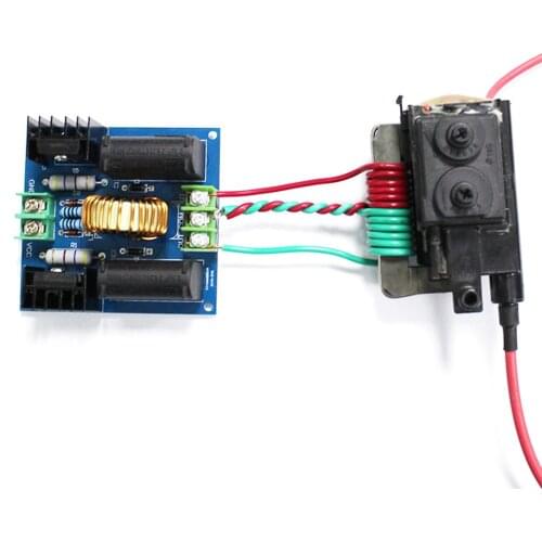 ZVS Tesla coil Marx generator DC 12V 30V 20A 1000W high voltage flyback drive board power boost induction heating module