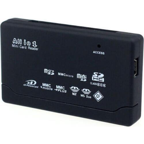 All in 1 Card Reader Adapter SD TF CF MS Micro (M2) USB 2.0 Card Muti-Card