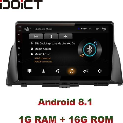 IDOICT Android 8.1 Car DVD Player GPS Navigation Multimedia For KIA optima K5 radio 2016 -2019 car stereo bluetooth