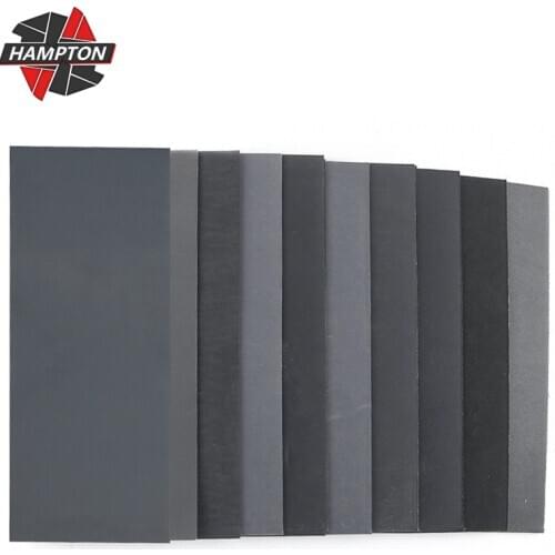 9"x3.6" Wet Dry Sandpaper 90pcs 400-3000 Grit Assortment Abrasive Paper Sheets For Automotive Sandpaper Wet Dry Polinshing Tools