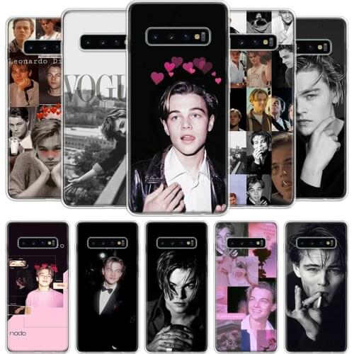 Leonardo Dicaprio Young Cover Phone Case For Samsung Galaxy S20 S21 Ultra S10 Note 10 9 8 S9 S8 FE J4 Lite Plus + S7 Edge Coque