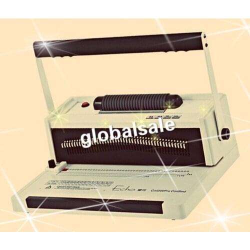 COIL200pro Electric binding machine single coil spiral coil snake binding machine contract text punching machine punch machin