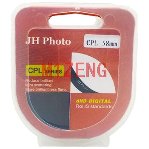 CPL 37 40.5 43 46 49 52 55 58 62 67 72 77 82 86 95 mm Circular Polarizing Lens filter Protector for canon nikon sony dslr camera