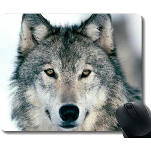 Gaming Mouse Pad Custom,Animal wolf knee Gaming Mousepad Mat