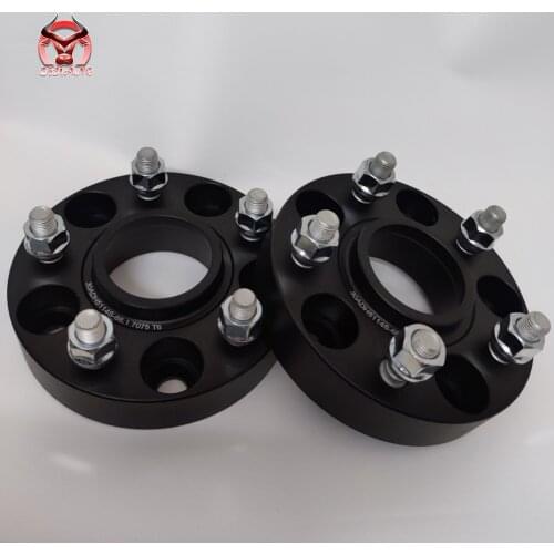 Wheel Spacers Widening Kit 5x120 Hubcentric 67.1mm Car Aluminum Adapter 15/20/25/30mm Flange For Chevrolet Camaro Separadores