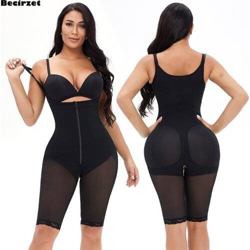 Shapewear Bodysuits Underbust High Waist Control Panties Strap Body Shapers Thigh Slimming Underwear