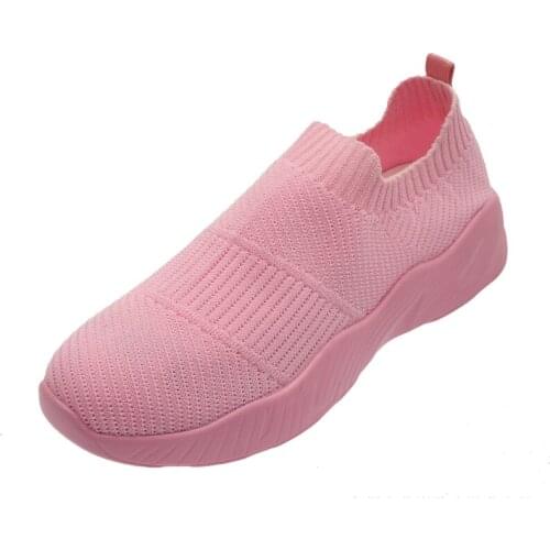 Sneakers Women Vulcanized Shoes Ladies Solid Color Slip-On Sneakers for Female Casual Sport Shoes 2021 Fashion Mujer Shoes
