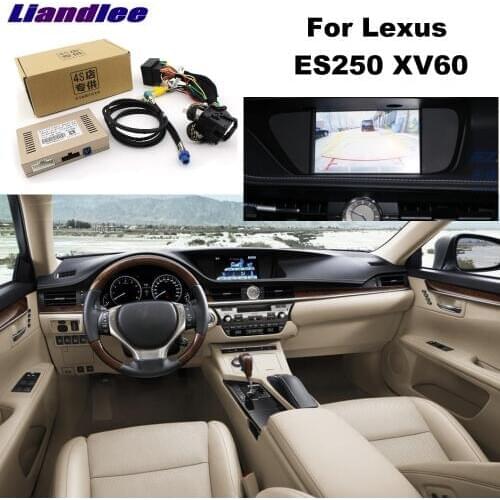 Liandlee Parking Camera Interface Reverse Back Up Park Camera Kits For Lexus ES250 XV60 Original Display Upgraded