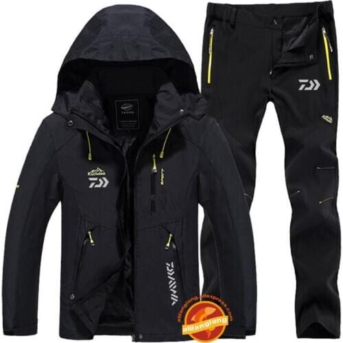 Daiwa Fishing Clothes Sports Outdoor Fishing Clothing Quick-drying Pants Mens Fishing suit Breathable Sunscreen Fishing Jacket