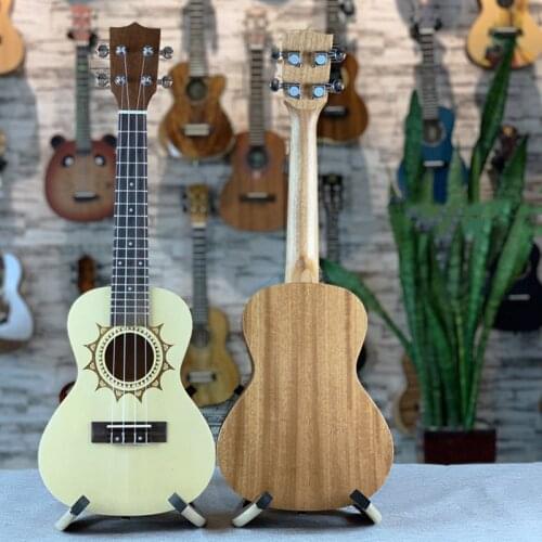Fretboard Wood Ukulele Spruce Bass Guitar Sapele Professional Ukulele 23 Inch Campaign Muzik Aletleri Playing Tools DE50UK