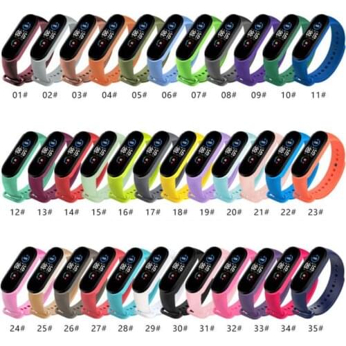 Silicone Watch Band For Xiaomi Mi Band 6 Sport Strap Replacement TPU Breathable Wristband Mi Band6 Bracelet Watch Accessories