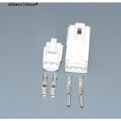 Shhworldsea 2P wire harness connector 6249-1251 MG641029 MG 641029 for Toyota car reversing radar buzzer connector 7283-1020