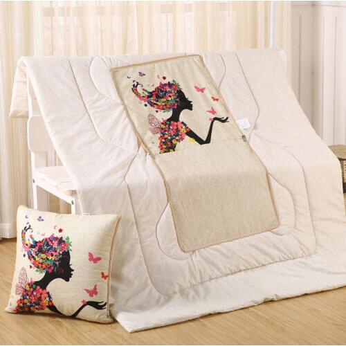 Multifunctional Blanket Foldable Pillow Cushion PP Cotton For Sofa Bed Car Travel 2 In 1 Cartoon Pillows Cushions Quilt Blankets