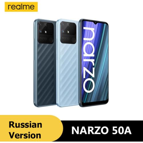 Realme Narzo 30 5G RMX3242 Cellphone [Global Version] 4GB 128GB Dimensity 700 5G 6.5'' 90Hz FHD+ Screen 48MP AI Triple Cameras