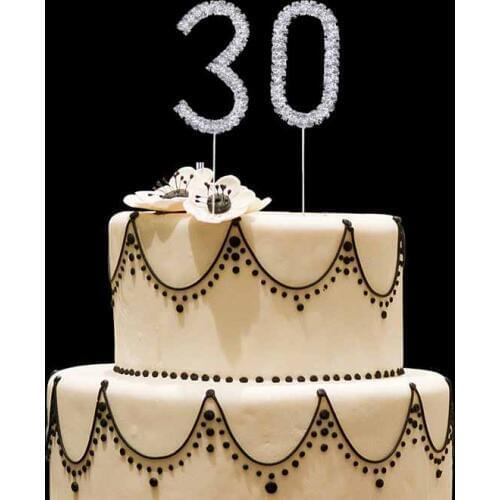 Number first 9 8 7 6 5 4 3 2 1 0 18 21 Cake Topper for kids adult Birthday party Anniversary 2019 happy new year eve Decoration