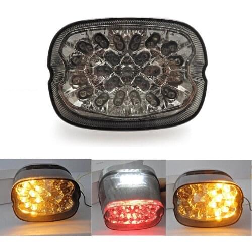 LED Tail Light Rear Replace For XL883 1200 FLHR FLHRC FLHTK