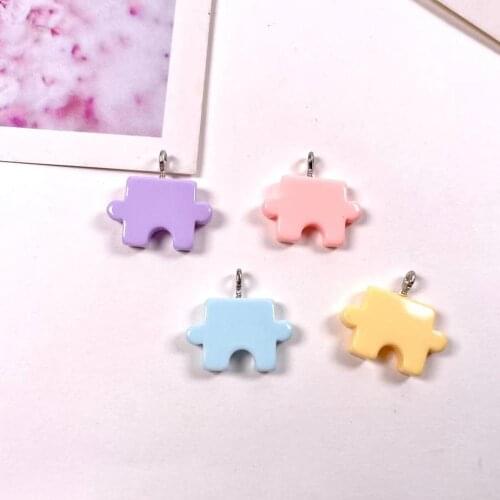 10pcs Building blocks charms very cute pendant Key chain necklace decoration earring DIY