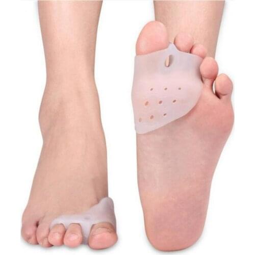 2Pcs Gel Foot Care Tool Bunion Corrector Bone Big Toe Protector Hallux Valgus Straightener Toe Spreader Pedicure Corrector