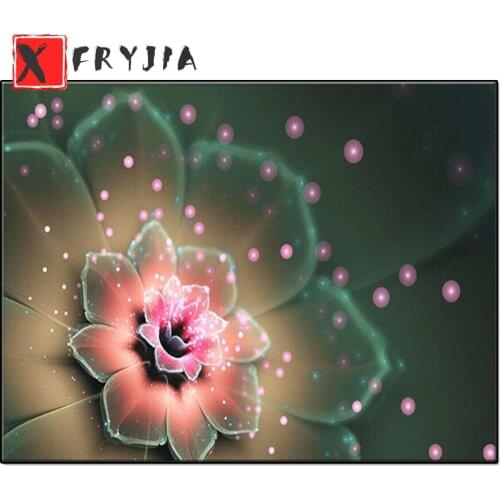 2021 full round Diamond Painting Dream, water lily Full square diamond Rhinestone of Picture Diamond mosaic home decoration