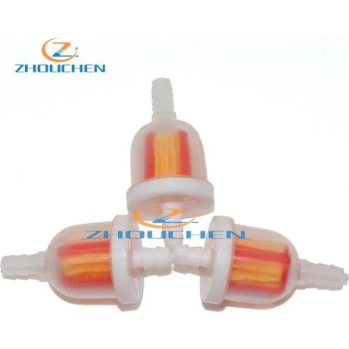 10pcs Universal Petrol Gas Inline Fuel Filter Oil For Motorcycle ATV Dirt Pit Bike Car Scooter