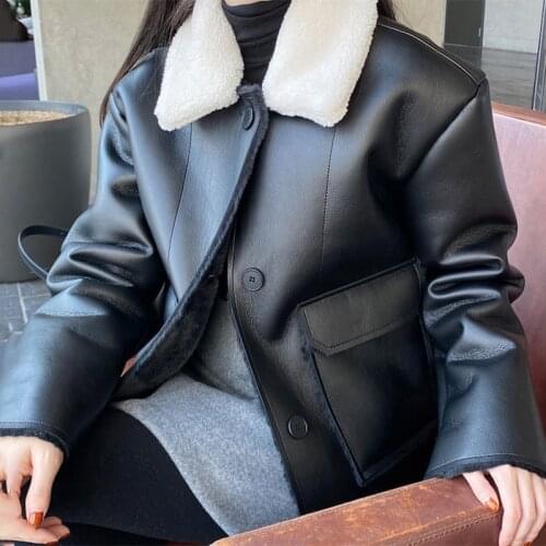 Bella Philosophy Women's Long Sheepskin Coats